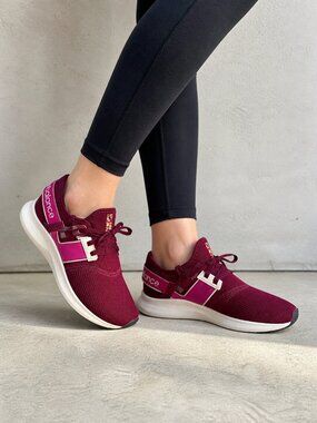 New Balance Nergize Sport Women’s 7.5 Burgundy FuelCore Slip-On Sneakers Lightwe